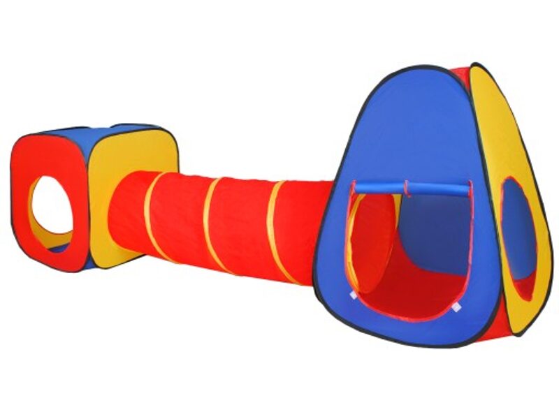 Rotaļu teltis ar tuneli un bumbiņām 2